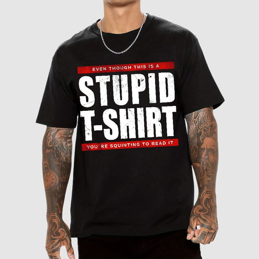 STUPID T-SHIRT Geek T-Shirt