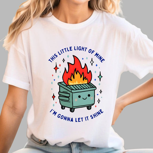 This Little Light of Mine I'm Gonna Let It Shine Geek T-Shirt