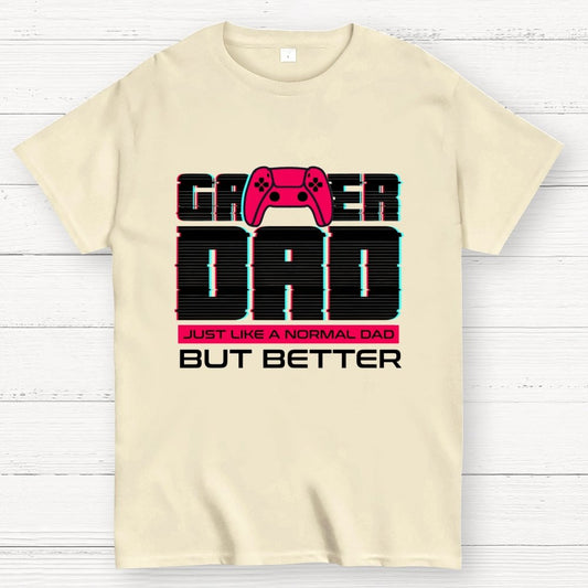 Gamer Dad for Fathers day Geek T-Shirt