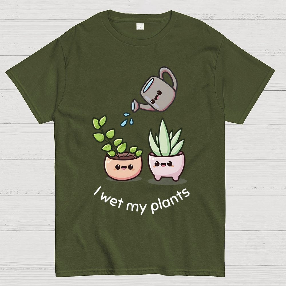 Wet My Plants Unisex Geek T-Shirt