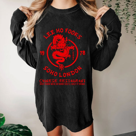 Lee Ho Fooks Chinese Restaurant Washed Long Sleeve Tee