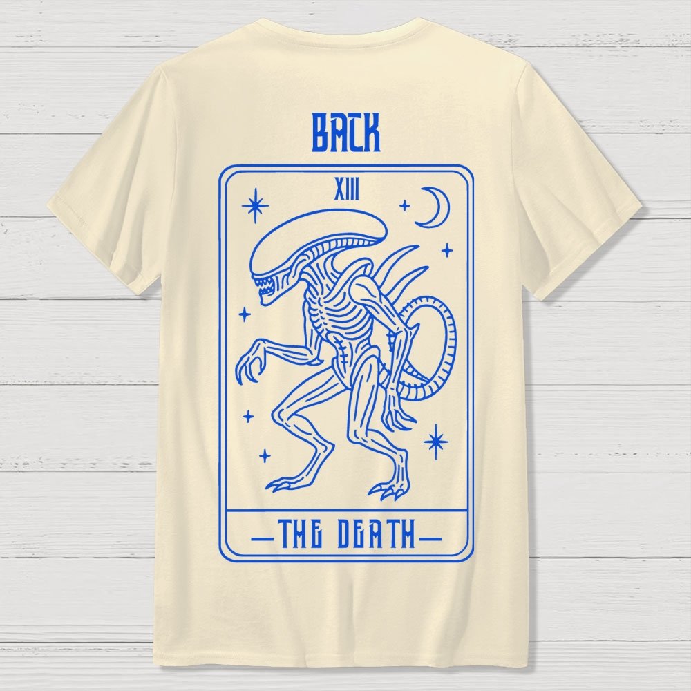 Mystery Tarot Front And Back Printing Geek T-Shirt