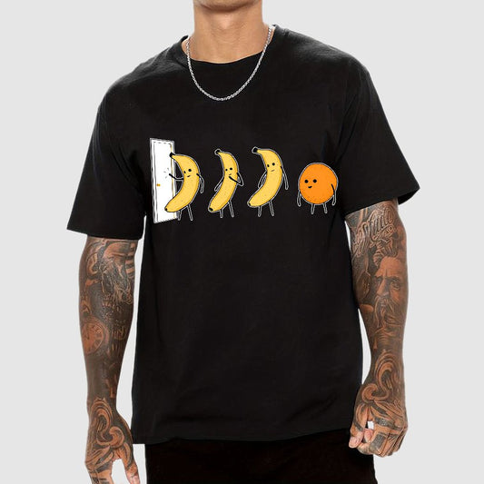 Knock, Knock Banana Orange Geek T-Shirt