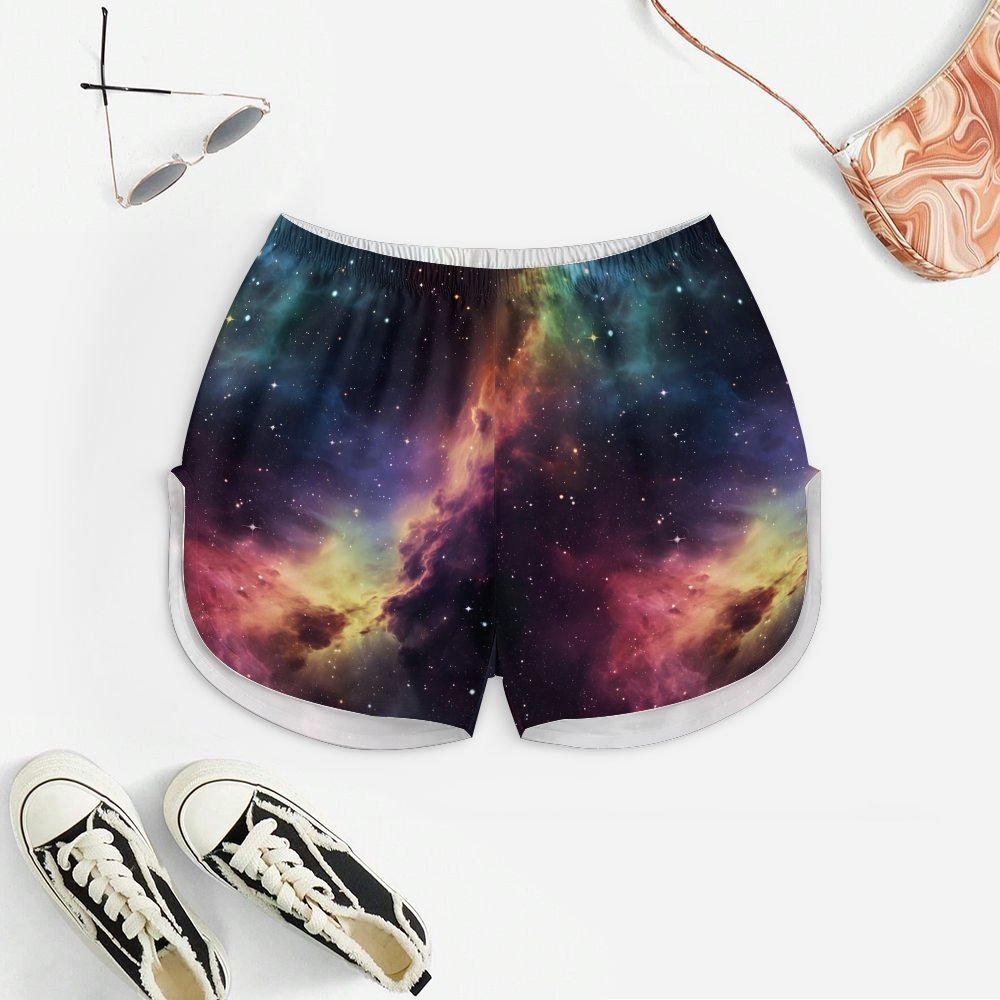 Beautiful Nebula Women's Geek Suspender Cami Set