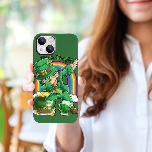 St. Patrick's Day Lucky Green Print Phone Cases