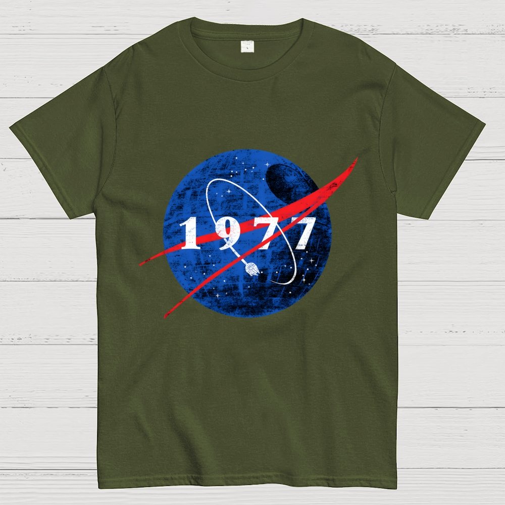 Space Force Origins 1977 Geek T-Shirt