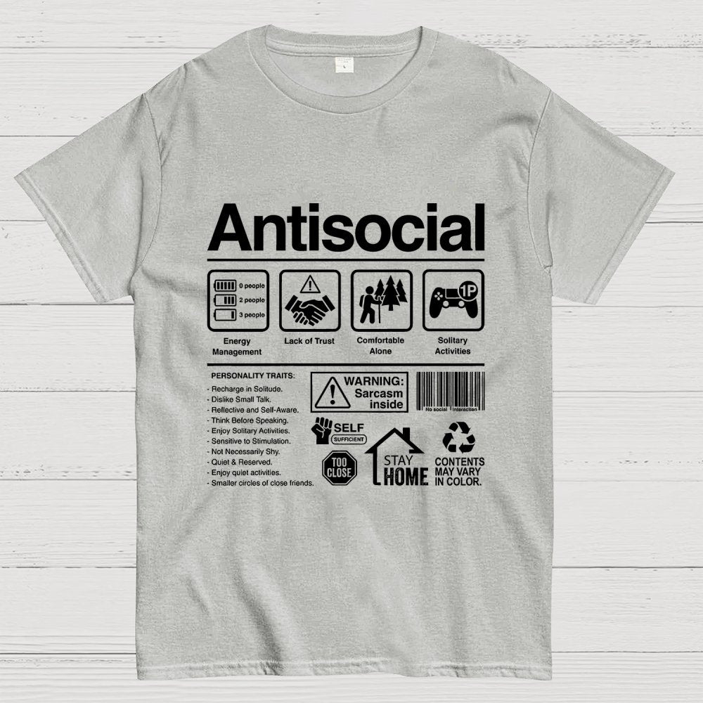 Antisocial Label Geek T-Shirt