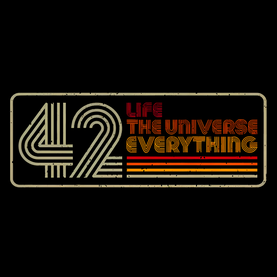 Retro 42 Geek T-Shirt