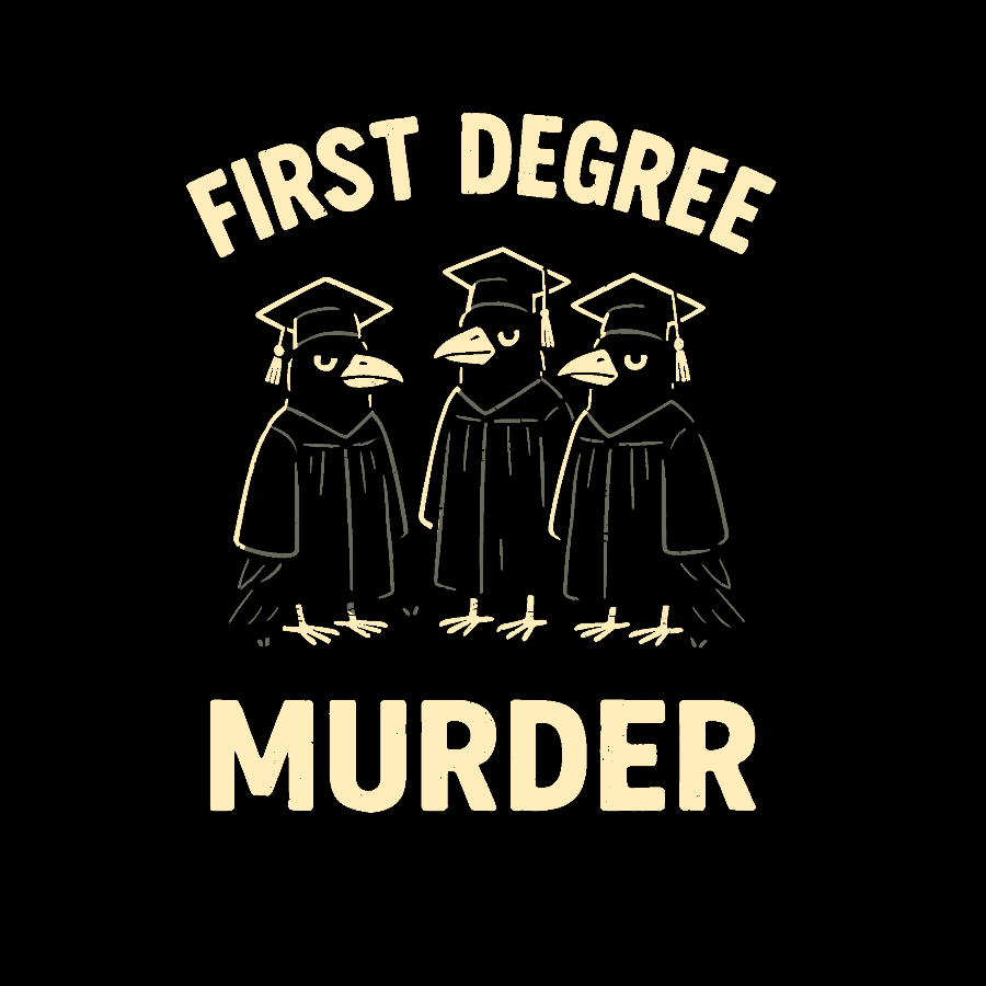 First Degree Murder Geek T-Shirt