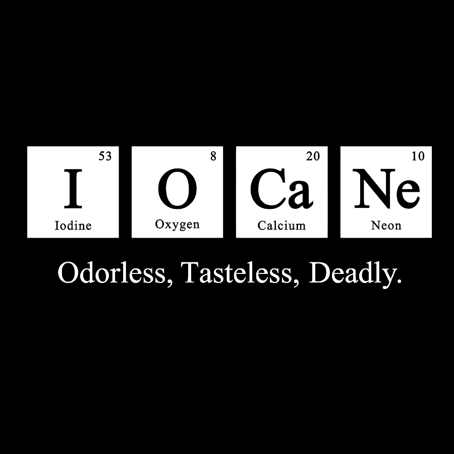 Iocane Odorless Tasteless Deadly Geek T-Shirt