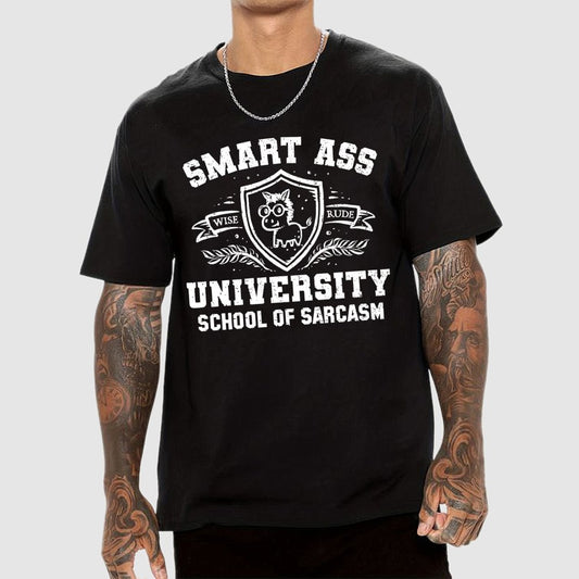 Smart Ass University Geek T-Shirt