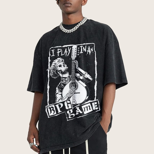 Play In An RPG Game Vintage Distressed T-shirt