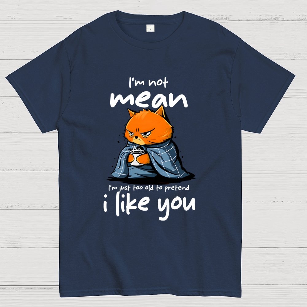 I Am Not Mean Geek T-Shirt