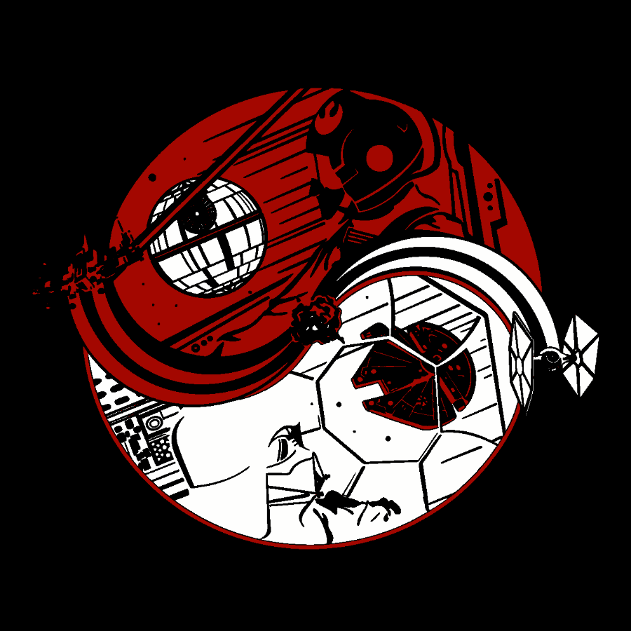 Yin Yang Geek T-Shirt