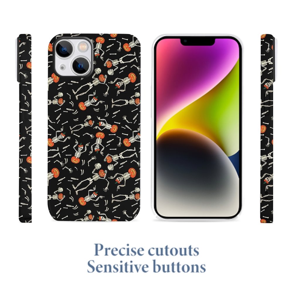 Pumpkin Skull Halloween Phone Cases