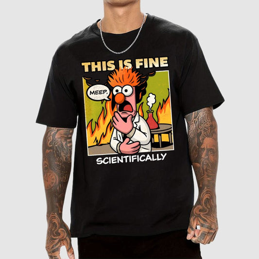 Scientifically Calculated Disaster Geek T-Shirt