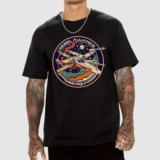 Squadron Patch Geek T-Shirt