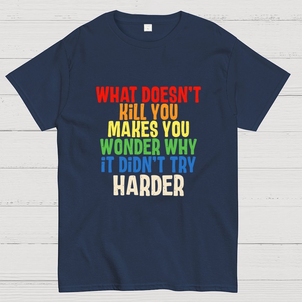 Try Harder Geek T-Shirt