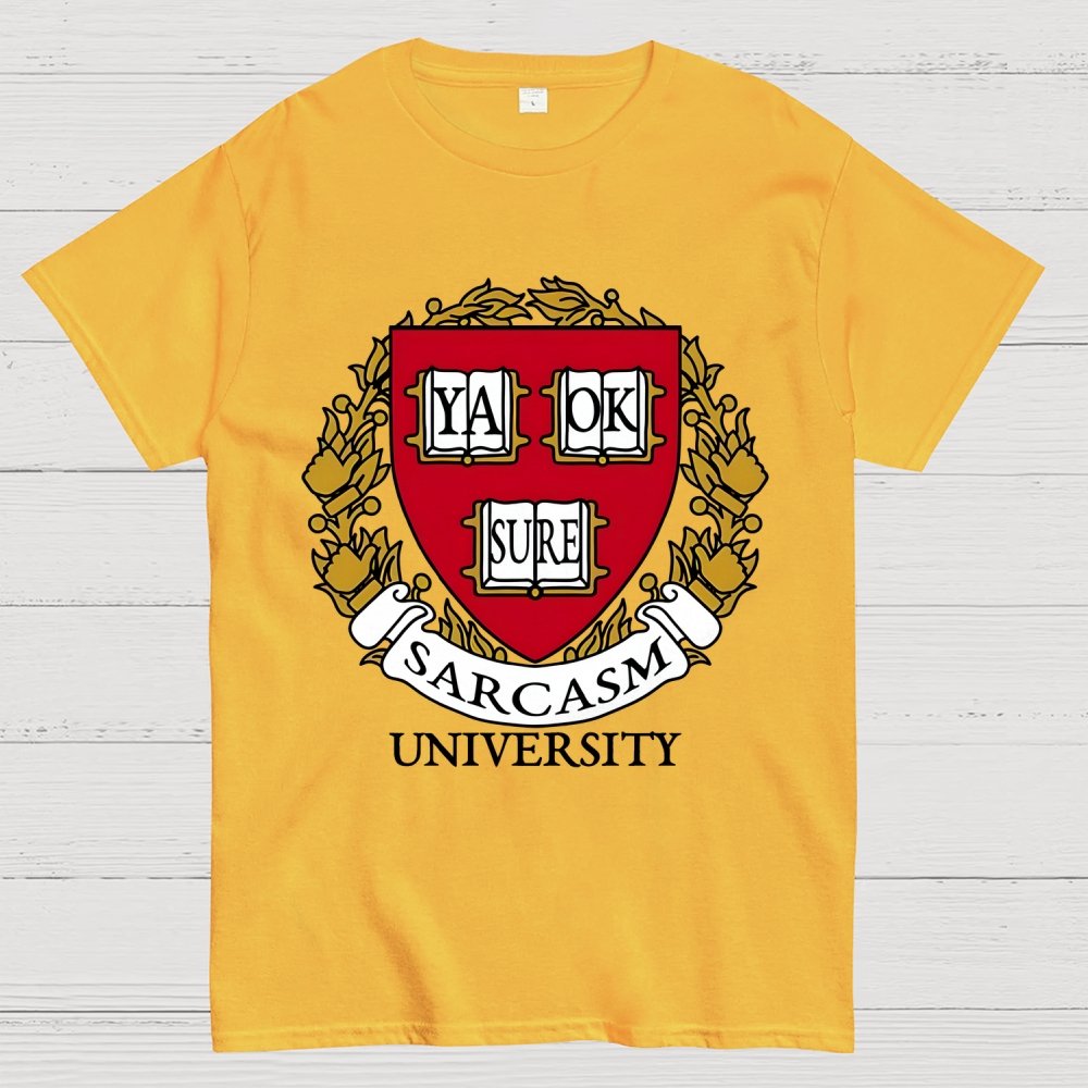 Ivy League Sarcasm Unisex Geek T-Shirt