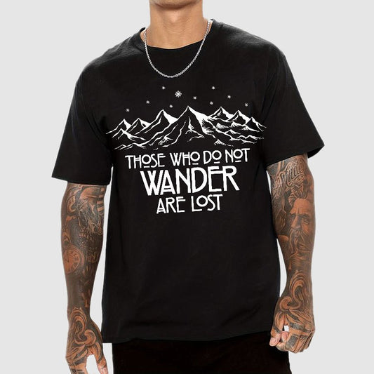 Those Who Do Not Wander Geek T-Shirt