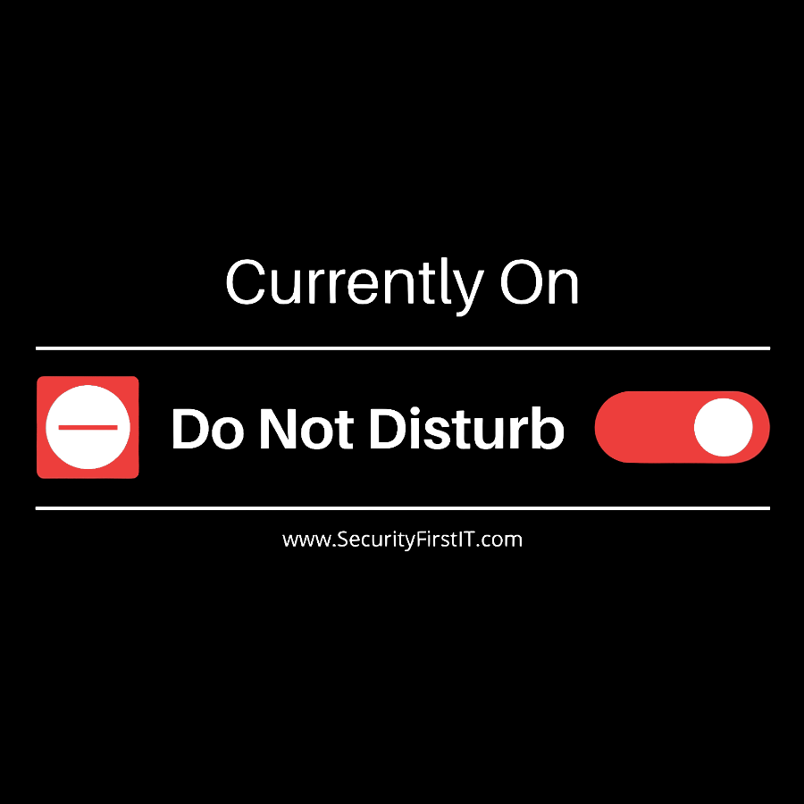 Do Not Disturb Mode Geeky T-Shirt