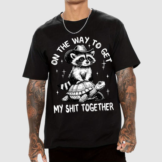 On The Way To Get My Shit Together Geek T-Shirt