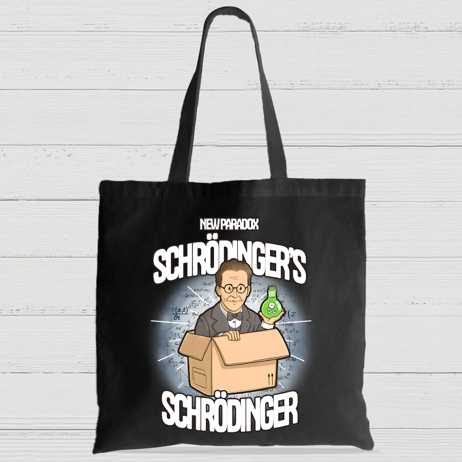 Schrödinger's Schrödinger Funny Casual Classic Canvas Bag