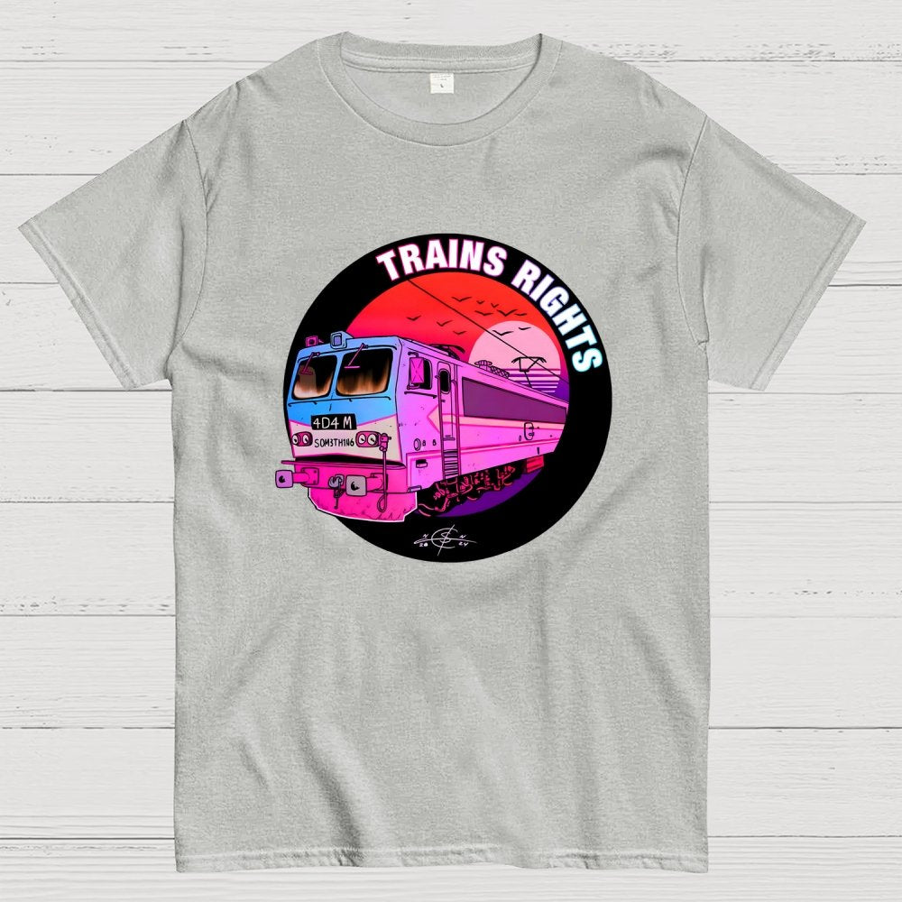 Trains Rights Geek T-Shirt