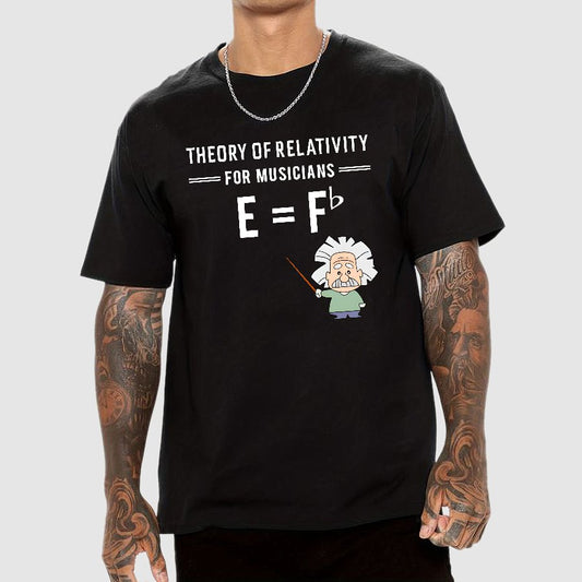 Theory Of Relativity For Musicians Geek T-Shirt