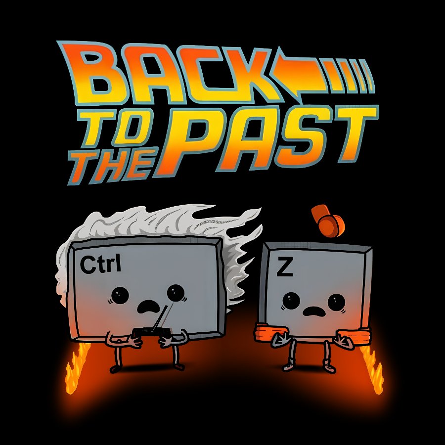 Back To The Past Geek T-Shirt