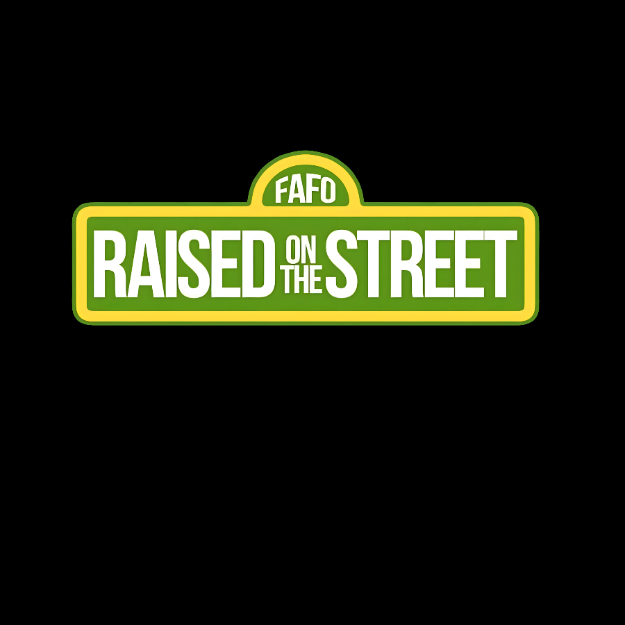 Raised On The Street Geek T-Shirt