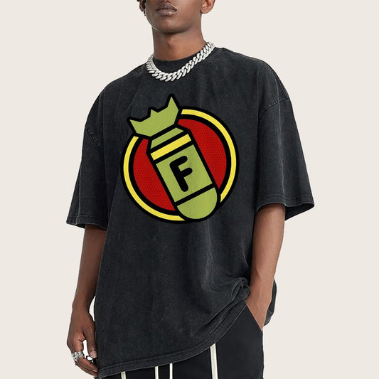 F Bomb Vintage Distressed T-shirt