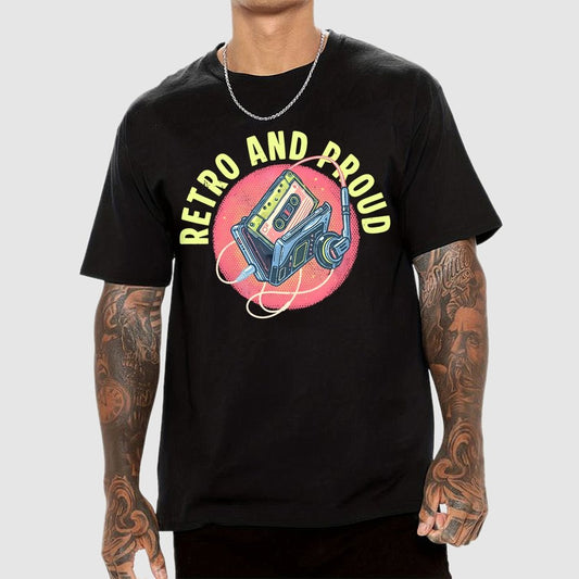 Retro and Proud Unisex Geek T-Shirt