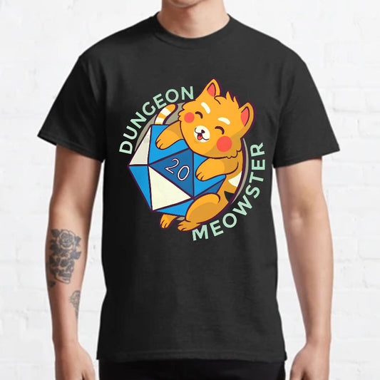 Dungeon Meow Geeky T-Shirt