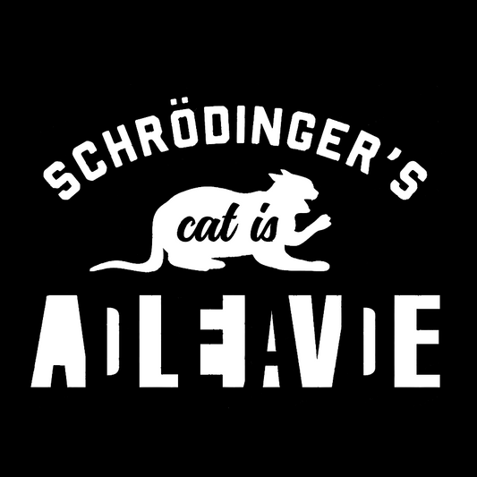Schrödinger Cat Geek Cotton Sweatshirt