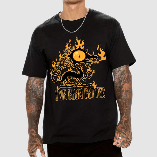 I've Been Better Scorched Crispy Dragon Geek T-Shirt
