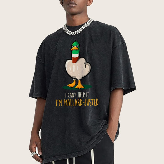 Maladjusted Mallard Vintage Distressed T-shirt