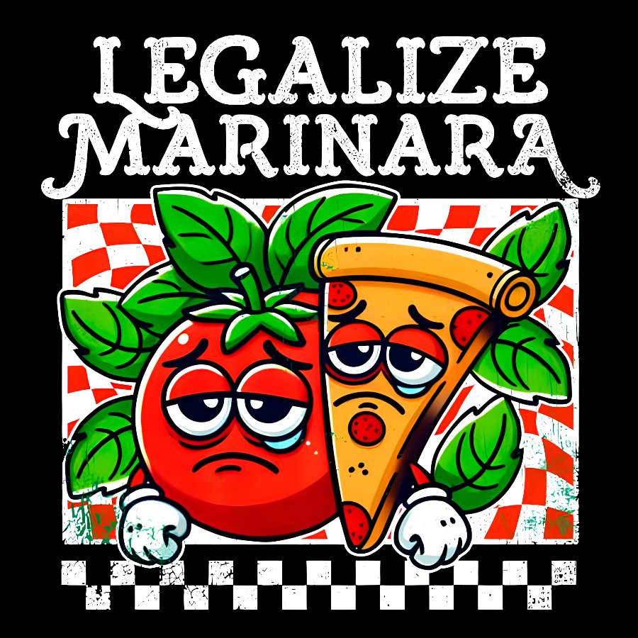 Legalize Marinara Geek T-Shirt