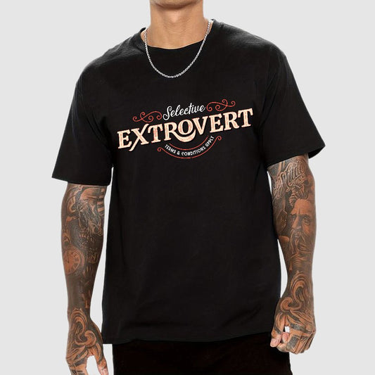 Selective Extrovert Geek T-Shirt
