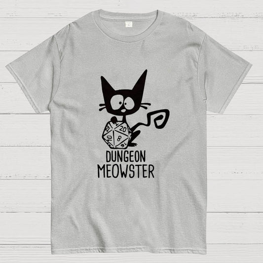 Dungeon Meowster Funny Unisex Gamer T-Shirt