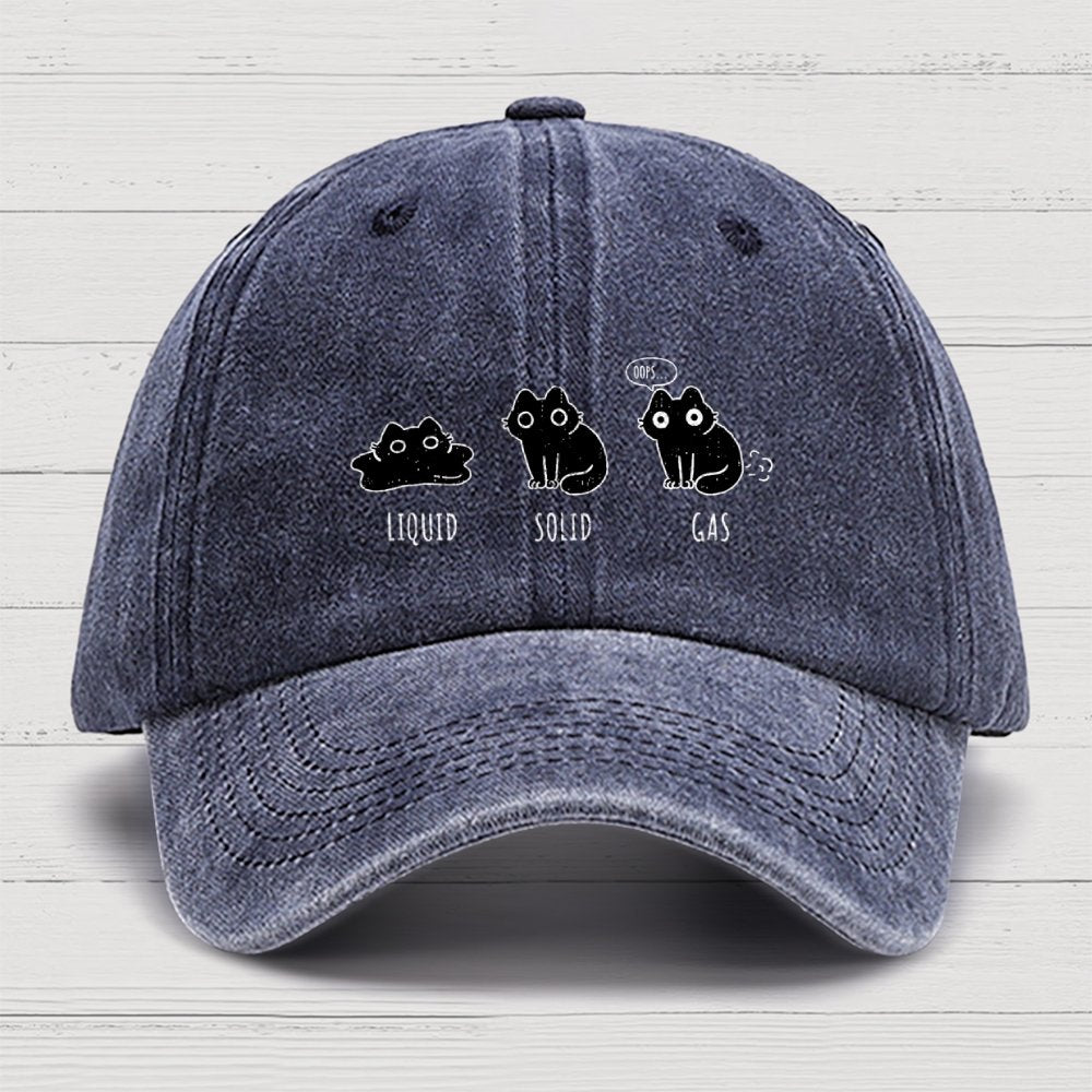 States of Cat Cotton Hat