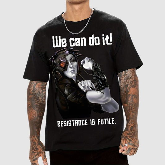 We Can Do It Opposing is Hopeless Geek T-Shirt