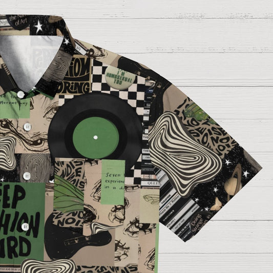 Vintage Record Art Geeky Shirt