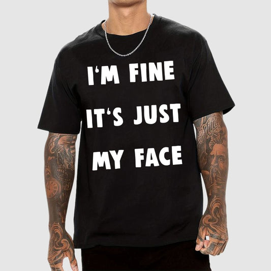 I'm Fine Geek T-Shirt