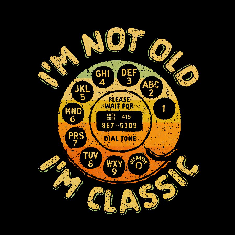 I'm Not Old I'm Classic Geek T-Shirt