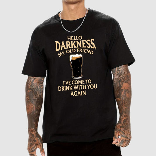 Hello Darkness Funny Geek T-Shirt