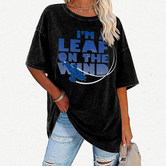 I’m a Leaf on the Wind Vintage Distressed T-shirt