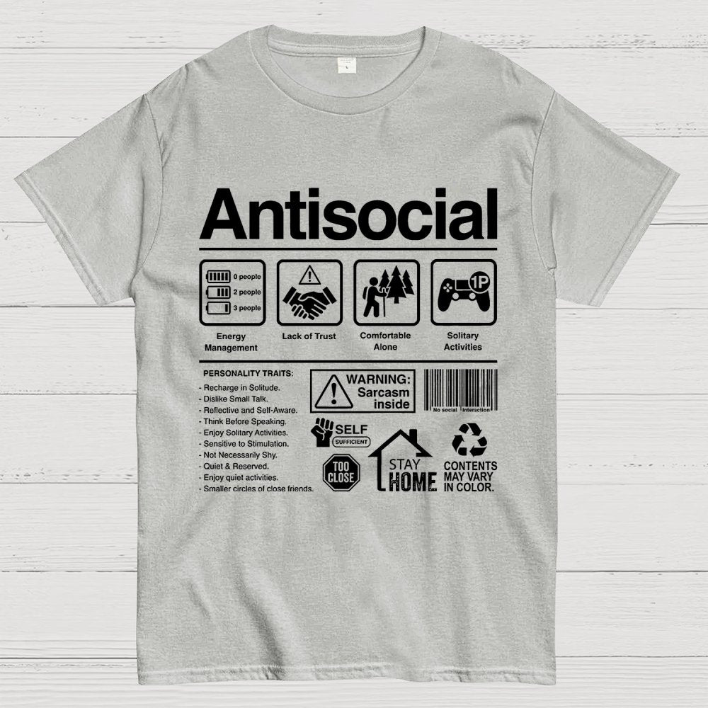 Antisocial Label Geek T-Shirt