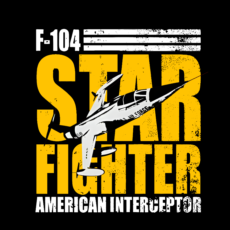 F-104 Starfighter Geek T-Shirt