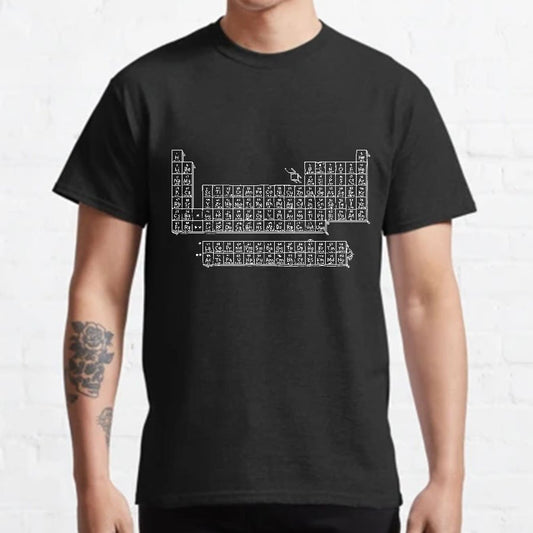 Questionable Table of Elements Geeky T-Shirt